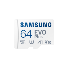 Card memorie Samsung MB-MC64KA/EU,  Micro-SDXC,  EVO Plus (2021),  64GB