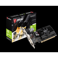 Placa Video MSI GeForce GT 710 2GD3, 2GB DDR3, 64 bit