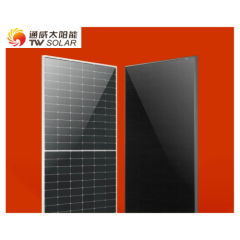 Panou Solar Fotovoltaic Monocristalin TONGWEI Solar 410W, Black Frame, max. 1500V, lungime cablu 1200mm, conector MC4, 1722x1134x30mm, IP68, 108 celule [2X(9X6)]