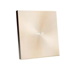 Unitate optica externa ASUS ZenDrive U8M ultraslim external DVD drive & writer, USB C Gold  Iconic design: Robust construction with Zen-inspired concentric-circle finish USB-C interface: Perfect companion for latest-gen ASUS ZenBook or other ultraslim lap