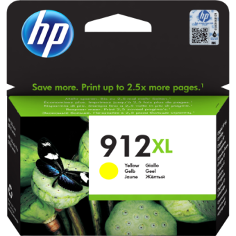 Cartus cerneala HP 912XL High Yield Yellow Original Ink Cartridge 3YL83AE