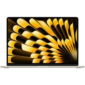 MacBook Air 15.3" Retina/ Apple M2 (CPU 8- core, GPU 10- core, Neural Engine 16- core)/8GB/512GB (35W Dual USB‑C Port) - Starlight -  INT KB (2023)