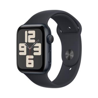 Apple Watch SE2 v2 GPS 44mm Midnight Alu Case w Midnight Sport Band - S/M