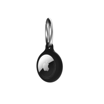 Next One Silicone Key Clip for AirTag - Black