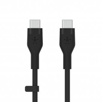 Belkin BOOST CHARGE Flex Silicone cable USB-C to USB-C 2.0 - 1M - Black
