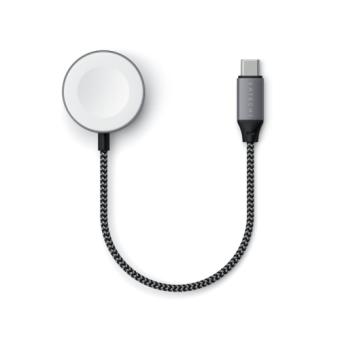 Satechi USB-C Magnetic Braided Charging Cable for Apple Watch 20cm