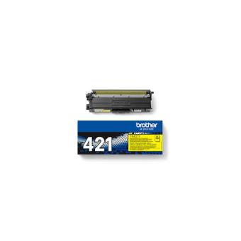 Brother TN421Y Yellow  | 1800 pages | Laser  | Works with: HL-L8260CDW, HL-L8360CDW, DCP-L8410CDW, MFC-L8690CDW, MFC-L8900CDW