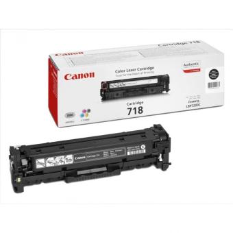 Toner Canon CRG718BK, black, capacitate 3400 pagini, pentru LBP-7200Cdn