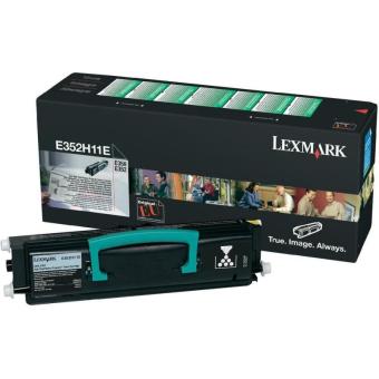 Toner Lexmark E352H11E, black, 9 k, E350d , E352dn